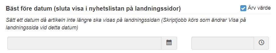 Andra viktiga funktioner och arbetssätt i SiteVision 4 Fyll i Rubrik. Ingress, Innehåll och Bild. Det är viktigt att textmodulerna har dessa namn för att nyhetsmodulen ska fungera.