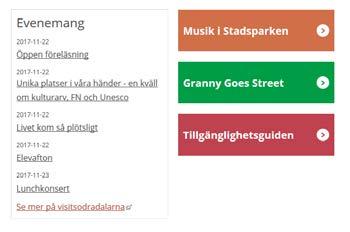 Till exempel Sommarlovsaktivieter kolla så att det är årets aktiviteter som kommer upp. 2. Om du ska lägga till informationslänkar i nyheten, lägg då alltid till befintliga sidor.