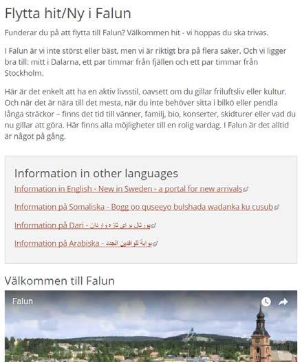 Andra viktiga funktioner och arbetssätt i SiteVision 4 4.5 Viktig ruta på sidor Det finns möjlighet att skapa en ruta för viktig information på en sida. Det är en textruta med annan bakgrundsfärg.