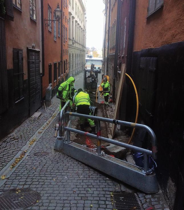 Arkeologgruppen AB rapport 2017:03 Sammanfattning En schaktkontroll har utförts av Arkeologgruppen AB i samband med nedläggning av fiberkabel i Skottgränd i Gamla Stan.