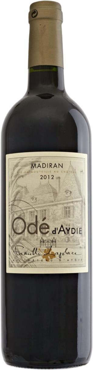 Odé d'aydie Rouge 2013 Madiran AOP 19,41 Château d'aydie Familjen Laplace Tannat