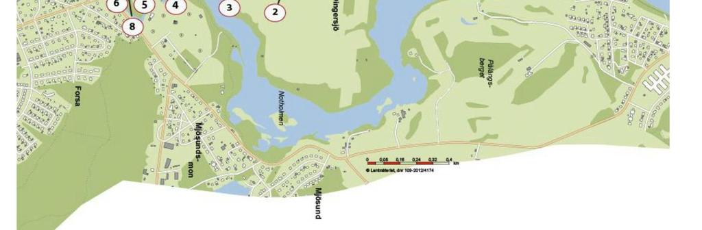 Ombyggd E4 ska omvandlas till lokal väg, där GC trafik och lokal trafik prioriteras. 1- Växel och teknikbyggnad. 2- Eventuell ny vägbro över järnväg. 3- Ny järnvägsbro över Ljungan.