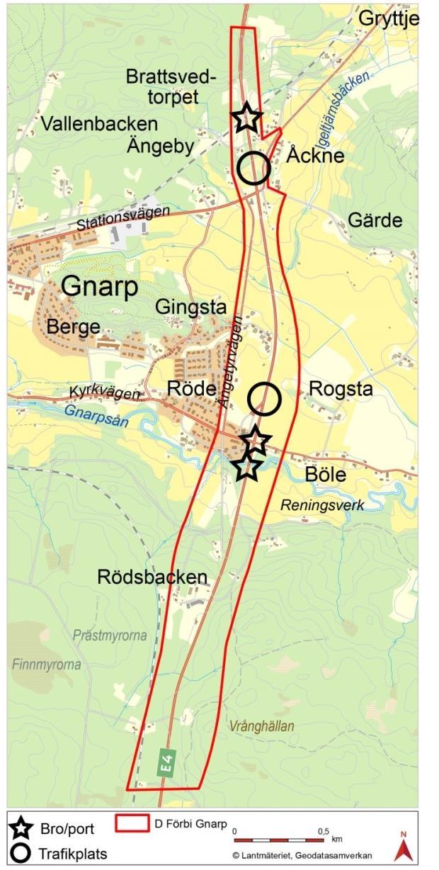 Störningar under byggtiden Alternativ A5,