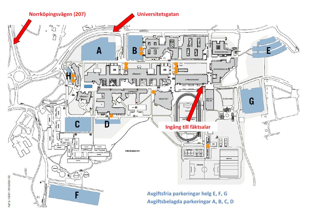 Tävlingsplats Tävlingen sker på Örebro Universitet, Gymnastikgatan. VÄGBESKRIVNING: Från norr, öst eller väst längs E18/E20 genom Örebro, avfart 115, väg 50 mot centrum.