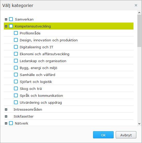 Kategori: Kompetensutveckling Under kategorin Kompetensutveckling taggar du enbart sidor som har med detta att göra (uppdragsutbildningar m m)