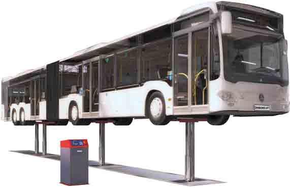 Eco-Lift Unik ingroundlyft som endast kräver ett djup på 860 mm 7 pekskärm med intuitiv kontrollpanel Endast 13 liter hydraulolja per lyft ECOLIFT är ingroundlyft med en lyftkapacitet på 13500kg per