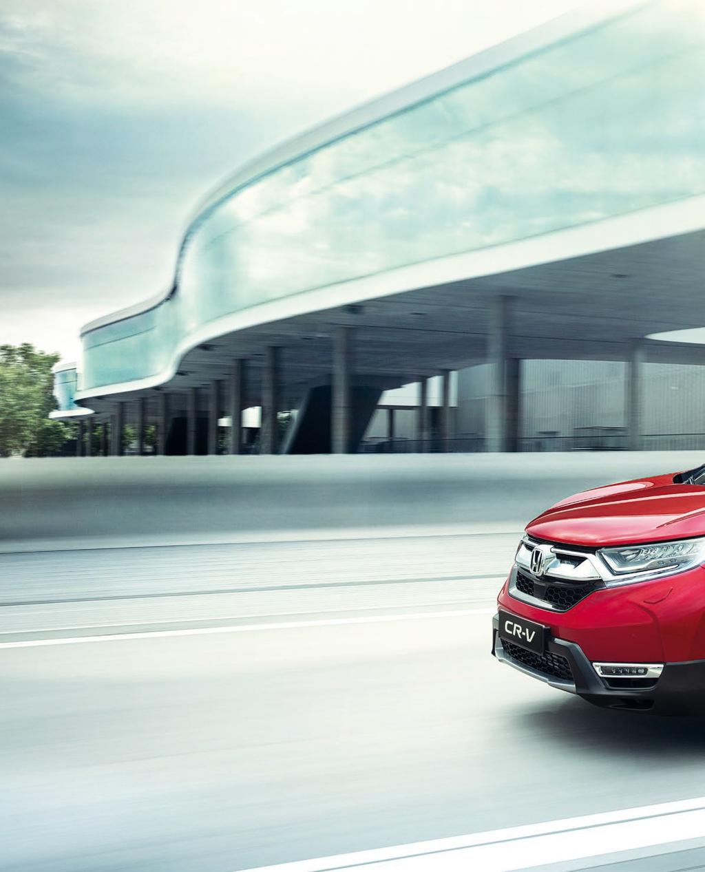 KÄNSLOLADDAD DESIGN Den nya CR-V:s profil kanske verkar bekant, men designen är helt ny.