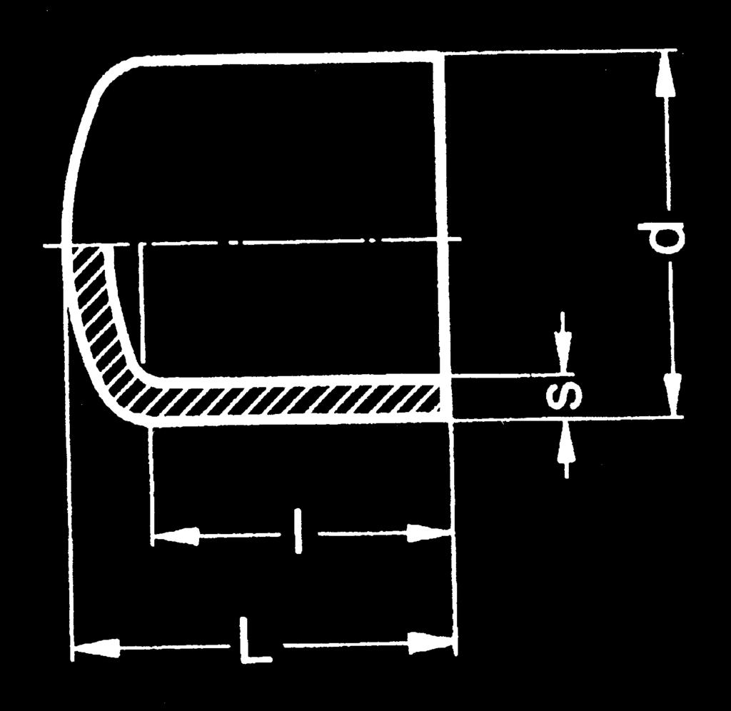 Uefo PE-rörear HUV Huv, formpruta PN16 PE100 SDR 11 L inpatae/kartong 240 94 38 P400-025 25 2,3 52 46 0,01 10/150 240 94 39 P400-032 32 3,0 57 48 0,02 10/90 240 94 40 P400-040 40 3,7 68 56 0,03