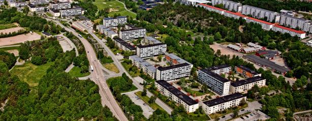 2 De bostadsområden som studeras Studien är baserad på två flerbostadshusområden i Göteborg.