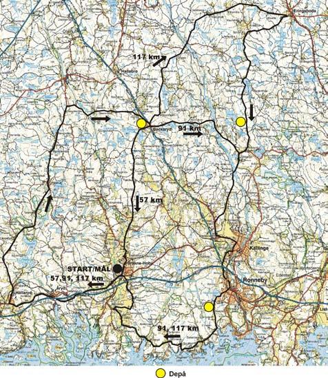 MOUNTAINBIKE C:a km (0% grus, 0% stig, 0% asfalt)