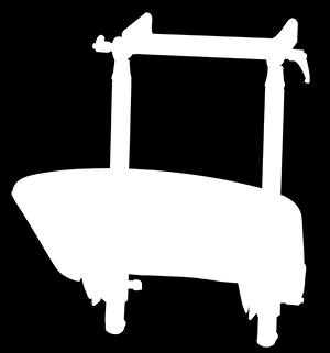 - Seabass Fotöd uppfällbart l. 3, kpl.