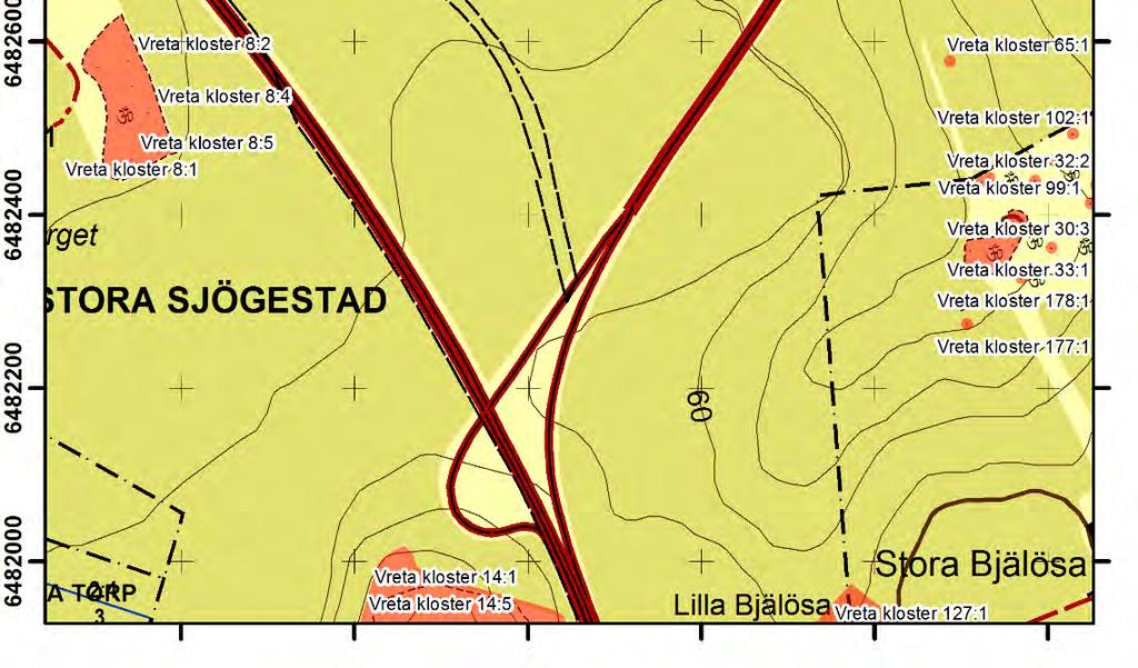 som kraftig blå linje och kända