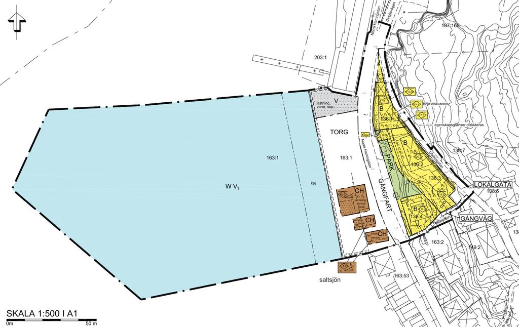 1 Bakgrund och syfte Korsningen Norra Hamngatan//Dinglevägen/Utsiktsgatan i Fjällbacka utreds i och med ny exploatering på fastigheterna Badis och Richters.