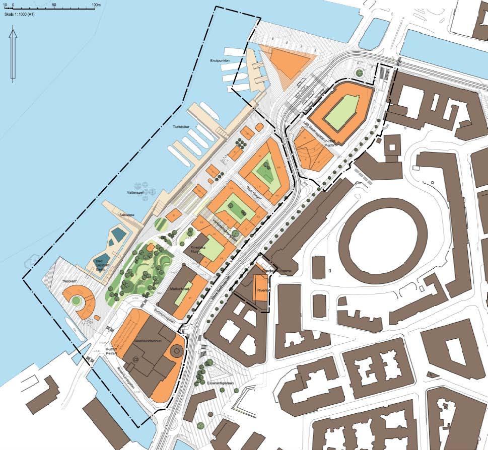 2. Direktanvisning Triangeltomten Förslag till direktanvisning av byggrätt på Triangeltomten har