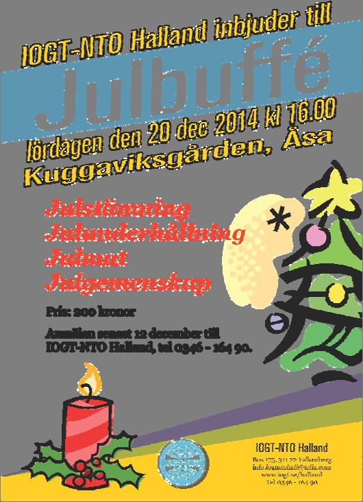 Här övervakar Agneta Persson när en av besökarna skriver på för en nykter julhelg. pass om IOGT-NTO:s syften och mål.