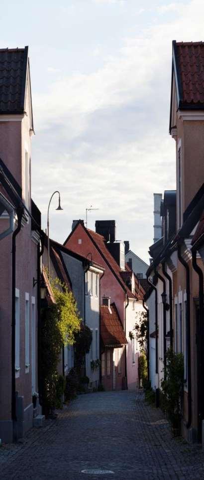 Hantera kulturvärden i ett världsarv erfarenheter från Visby Gtland Visby innerstad