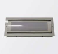 BELYSNINGAR & TAKKOMPONENTER Dimbar LED-panel med vit ram.