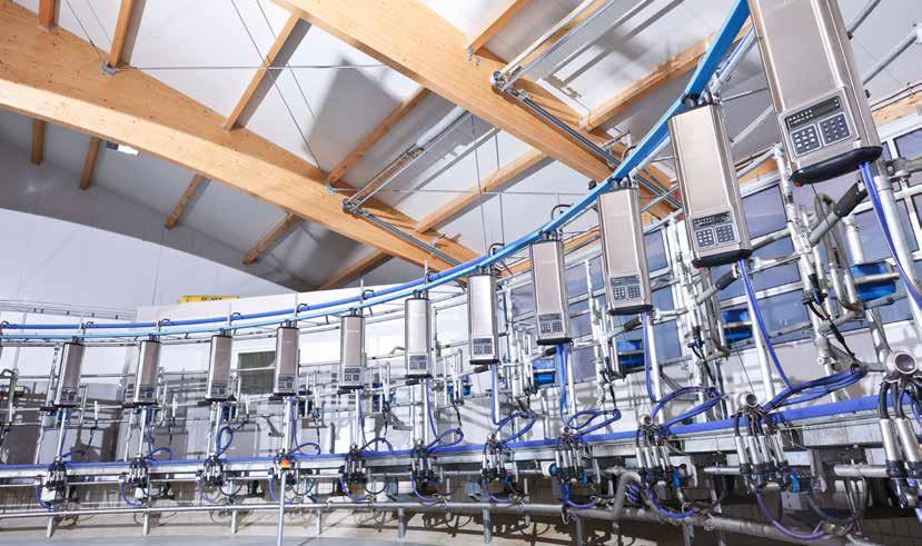 Roterande fiskbensstall HBR mjölkning med hög kapacitet med minimal arbetskraft DeLaval HBR är det perfekta systemet för att mjölka medelstora och växande besättningar snabbt och effektivt med