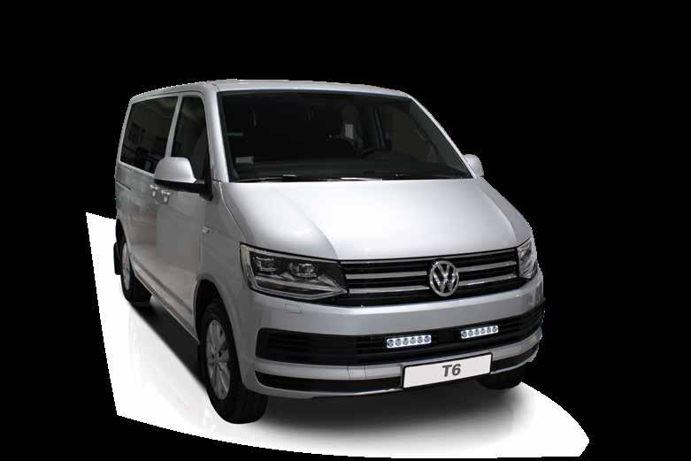 VOLKSWAGEN TRANSPORTER VOLKSWAGEN CADDY 2st x 90 WATT VW-PX18KIT 36 st x 5 W 10 19 008 2X90 W IP69K 37,5 L282 x H 76 x B 84 mm