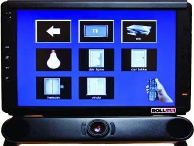 Ögonstyrning. Kan monteras på alla Daessyfästen:bords-golv-och rullstolsstativ. Leverantör: Abilia AB I-12 My Tobii S-32089 Används som Compact Rolltalk, se ovan.