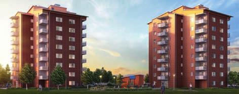 Totalt äger Rikshem närmare 1 400 lägenheter i Kantors-området, såväl vanliga hyresrätter som studentboende och ungdomslägenheter.