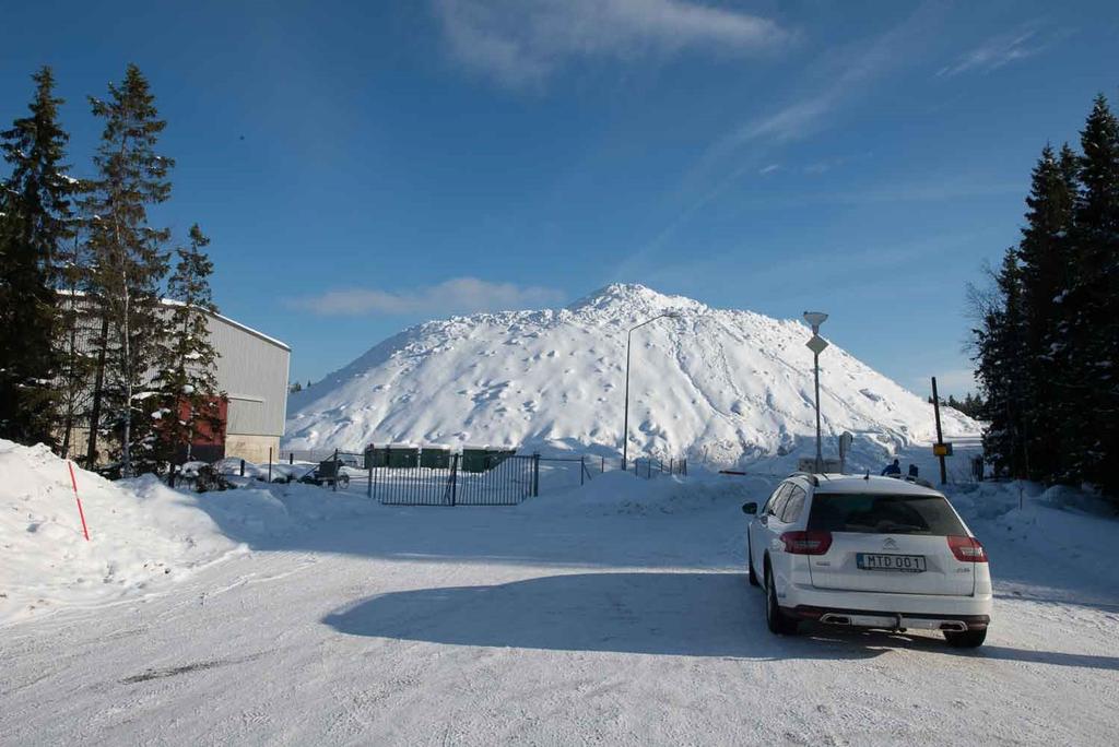 snötippen.