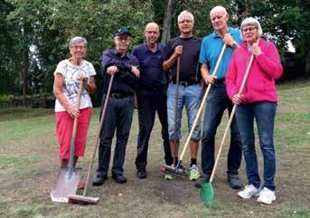 Fika serveras till självkostnadspris. Varmt välkommen! Lilian Lundin, Sune Svensson, Werner Holgersson, Conny Palmquist, Stig-Ove Ambjörnsson och Siw Haraldsson.