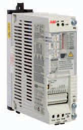 Märkdata, typer och spänningar ACS 55 Utström In- nominell max ström Typkod Bygg- H1 H2 B Vikt kw hk A A A storlek kg Inbyggt EMC-filter, 1-fas matning 200/240 V, +10/-15 %, 3 fasutgång 200/240 V