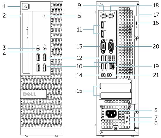 Ta bort och installera komponenter 2 Det här avsnittet ger detaljerad information om hur man tar bort och installerar komponenter i datorn.