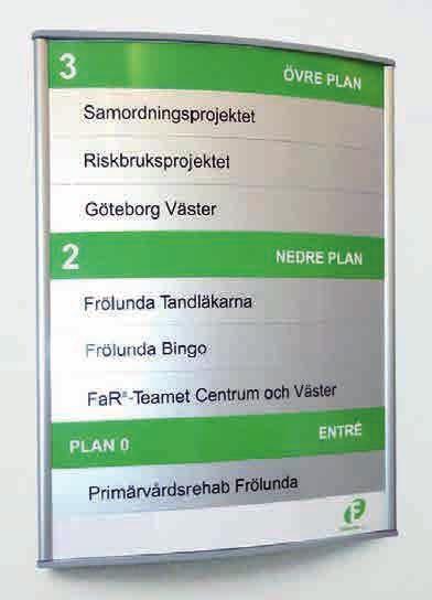 budskap för instick på plast eller direkt på