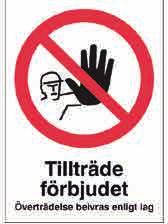 6705425 Risk för snöras A4 Aluminium 6705407