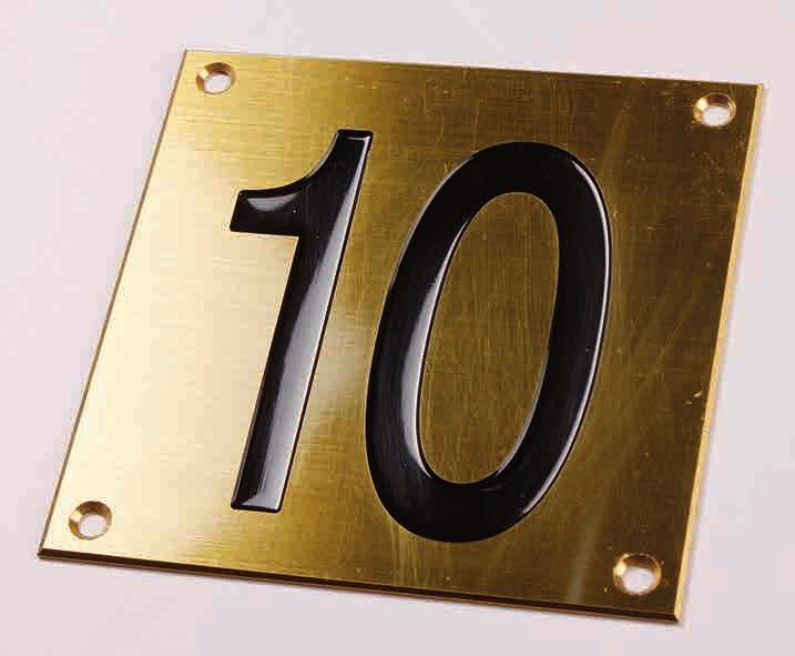 aluminiumskylt 4 Se prislistan sid.