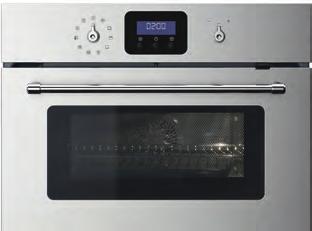 Barnlås / knapplås Timer/klocka Anti-fingerprin Digital display 3D-system Extra stor volym Touchkontroll Mikro-/kombiugnsfunktioner Snabbstart Upptining Kombinationsgrill Krispfunktion Varmluft