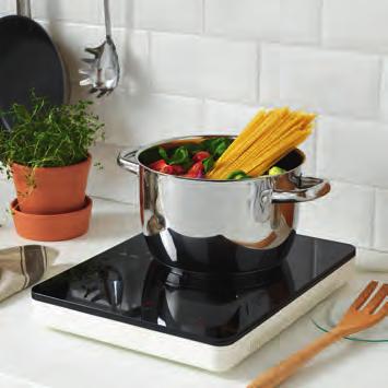 37 TILLREDA Portabel induktionshäll MÖJLIG 499:- 1895:- Svart/vit. 003.316.27 Svart. 302.371.38 Induktionshäll med boosterfunktion Perfekt för mindre kök, eller där du behöver en extra värmezon.