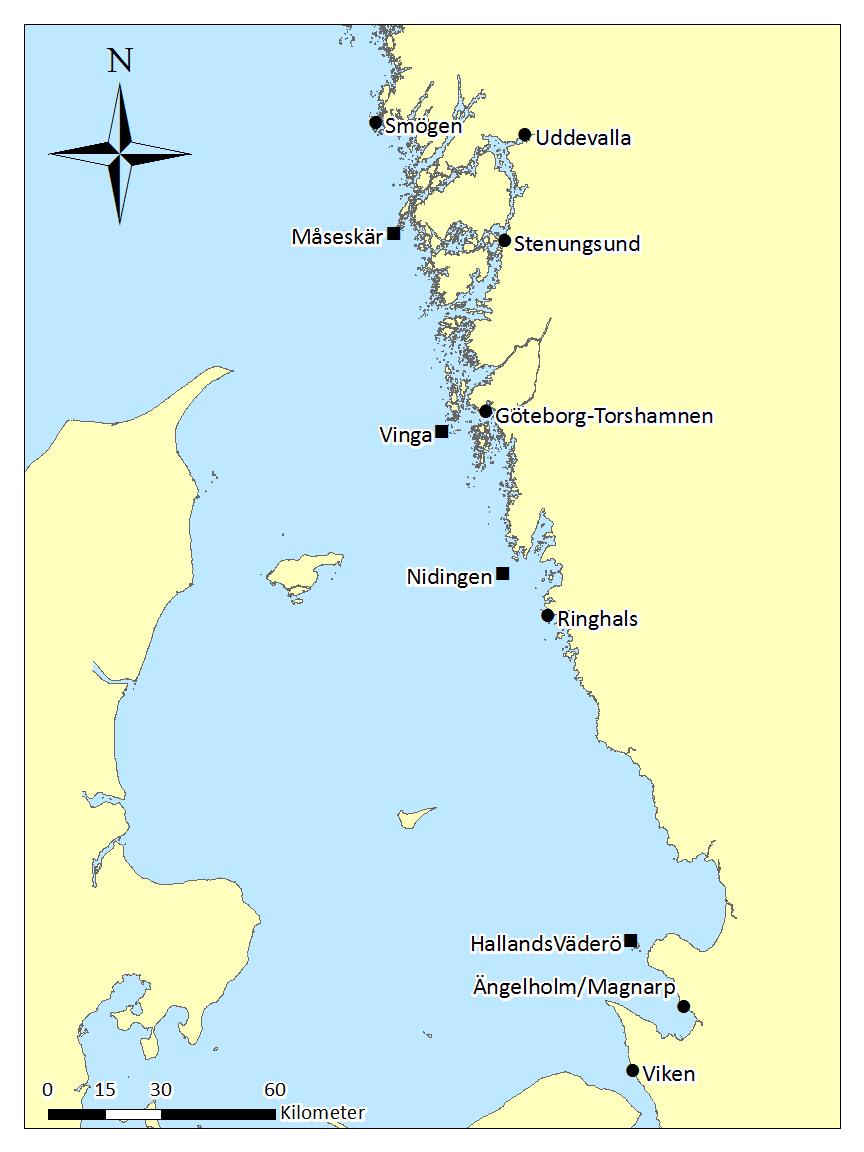 2 Bakgrund SMHI har under 2015-2017 ett projekt under Kunskapscentrum för klimatanpassning gällande Framtagande av riktlinjer för beräkning av dimensionerande havsnivåer för olika delar av Sverige