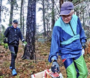 Till skillnad från förra VSOK-veteranarrangemanget hade man nu återgått till det traditionella med damerna i köket och