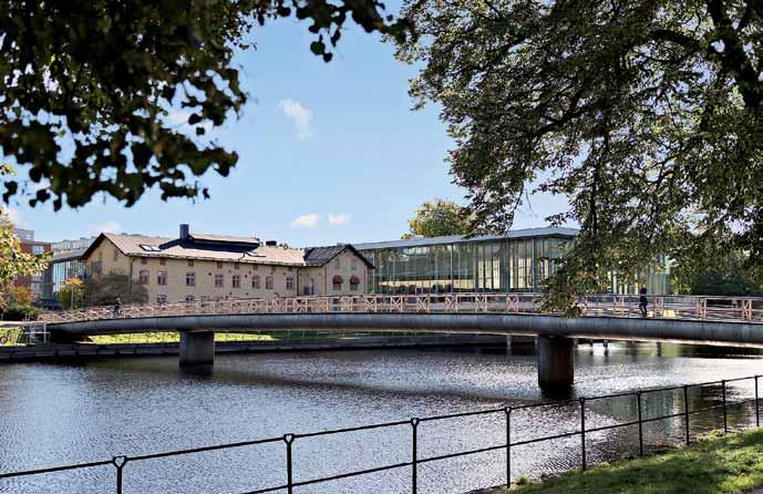 Omgivningen I The Bricks bor du i en lugn miljö med närheten till de centrala delarna av Halmstad, där du kan njuta av att strosa runt och slå dig ner på