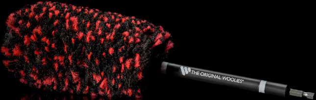 WHEEL WOOLIES VENT BRUSH 610 MM 18100080 BRAUN AUTOMOTIVE Borsthuvud: 152 mm, Ø 22 mm Totallängd: 610 mm