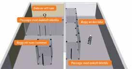 1,5-3,9 m 869002 270:- Justerbar aluminiumstång med supportplattor av plast med gummiskydd End-Clips 869004 37:- Används för att fästa plasten på supportplattorna, 4 st