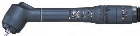Maskiner och tillbehör Lufthandstycken, IMPULSE Tryckluftshandstycken med hög effekt, 70 W. Tystgående, mindre än 70 dba (returluft via ljuddämpare). Rekommenderad smörjning för IMPULSE 1-3 dropp/min.