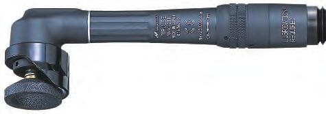 Spännhylsa 3 mm ingår Lufthandstycke W90/23 Vinkel: 90 Maxvarv: 23.000 rpm Lufttryck: 6 bar Luftförbrukning: 160 l/min Smörjning: via dimsmörjare Vikt: 230 g.