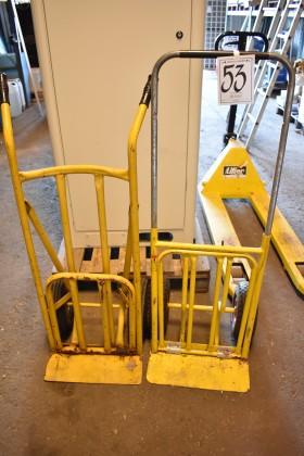 2 st transportkärror