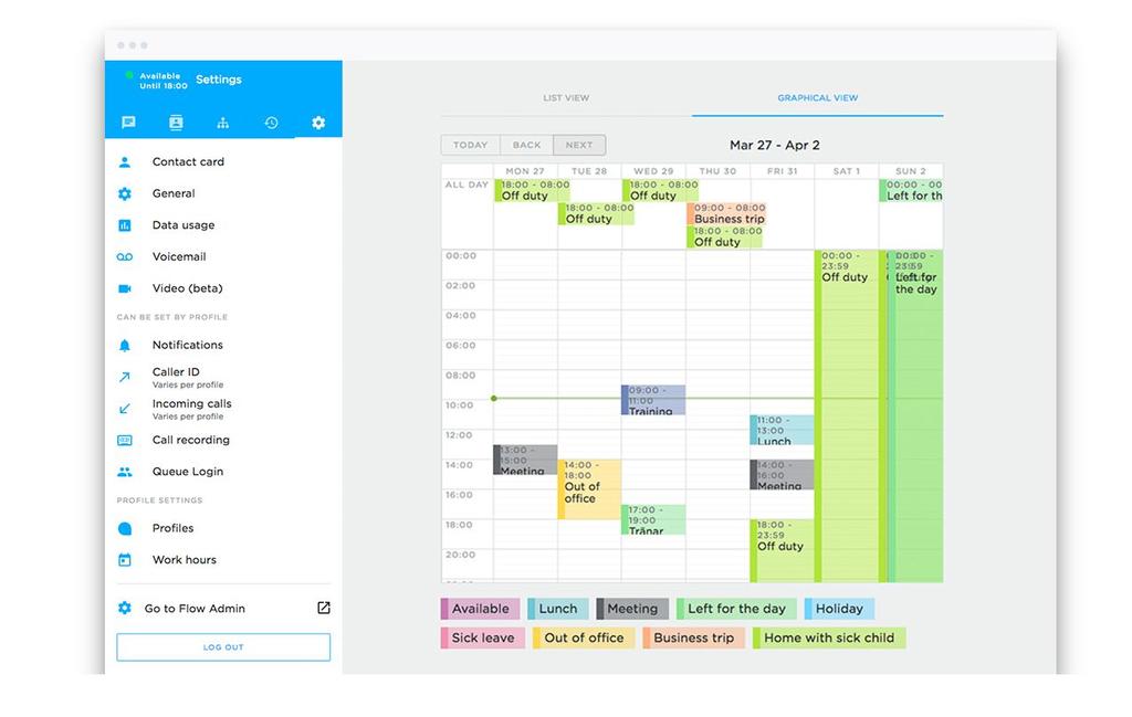 FEATURES Integrera mera med kalendern Planera era dagar som vanligt
