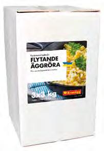 Flytande Äggröra 12,6 kg. 200 st/dfp. Art.nr.