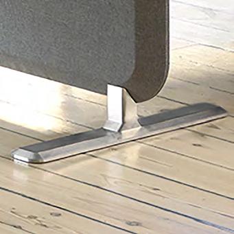 DOMO GOLVSKÄRM Domo golvskärm fristående, i utförande med både raka och rundade hörn. Höjd 1450 alt. 1650 mm. OBS Skärm med bredd större än 1264 mm kräver tygbredd på minst 1700 mm.