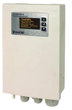 CALAIR-PR-1F/-2F TRYCKREGULATOR 230V eller 400V med inbyggd tryckgivare, Modbus RTU kommunikation, klockfunktion, larmrelä och digitala ingångar. Komplett med slang och slangnipplar.