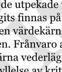 För de EK som är underrepresenterade i steget ovan: Undersök i vilka värdekärnor (utanför de preliminärt avgränsade värdetrakterna) som dessa EK finns. Justera värdetrakterna därefter. iv.