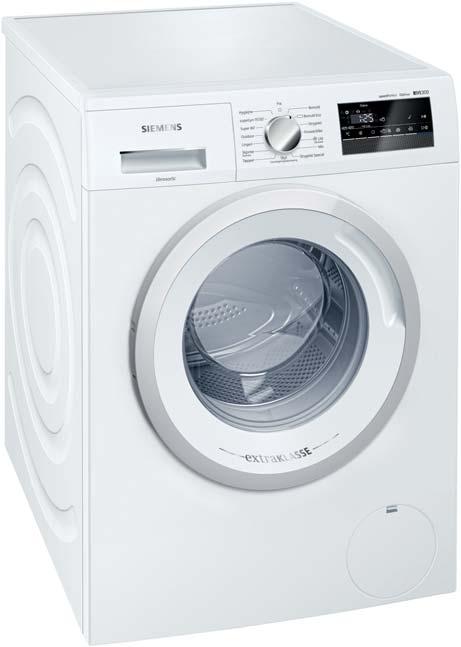 Frontmatad tvättmaskin Kan kombineras med: WM12N2C7DN E Kapacitet: 7 kg Värmepumpstumlare E Energieffektivitetsklass: A+++ -10% E Kapacitet: 7 kg E Årlig energiförbrukning 157 kwh, baserad på 220 E
