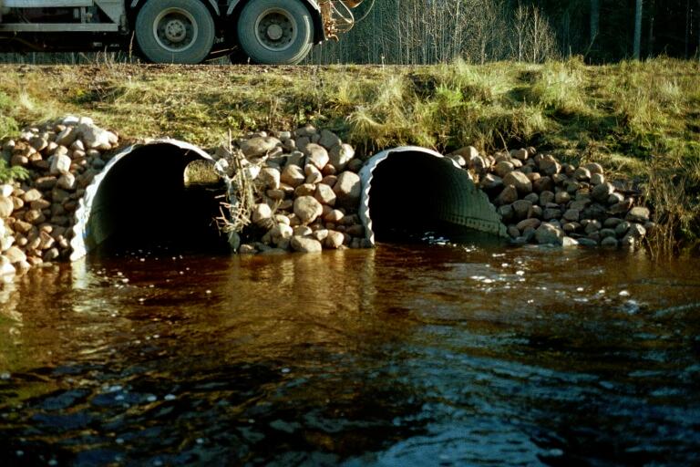 Denna fragmentering av vattendraget har påverkat vattendragets organismliv sen den dagen riksväg 45 byggdes. Fiskeresursgruppen i samarbete med fvof.