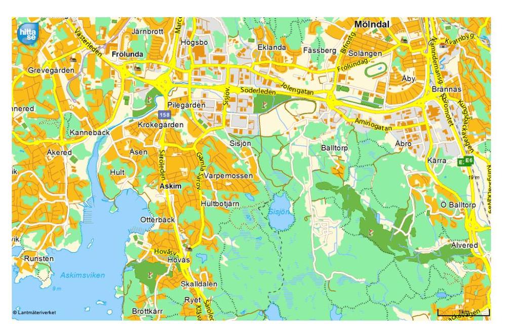 5 (40) 1 Orientering På uppdrag av Stadsbyggnadskontoret, Göteborgs Stad, har Norconsult AB utarbetat föreliggande dagvattenutredning till detaljplan för Bostäder vid Sisjövägen.